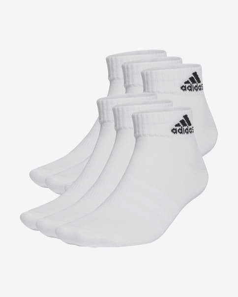 Calcetines adidas Thin and Light Sportswear blanco puro (6 pares)