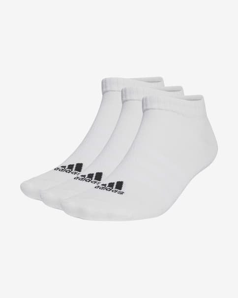 Calcetines adidas Thin and Light Sportswear blanco negro (3 pares)