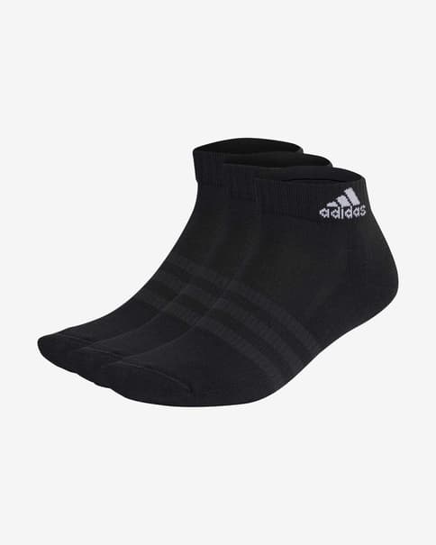 Calcetines adidas Cushioned Sportswear negro (3 pares)