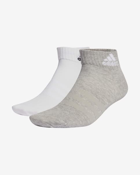 Calcetines adidas Thin and Light Sportswear blanco gris (6 pares)