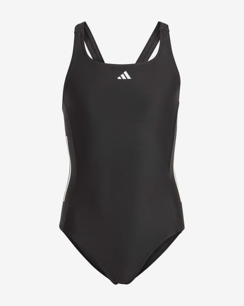 Bañador adidas Cut 3S negro blanco infantil