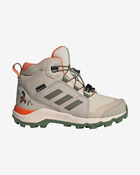 Botas adidas Terrex Disney Mid GORE-TEX Hiking beige naranja infantil