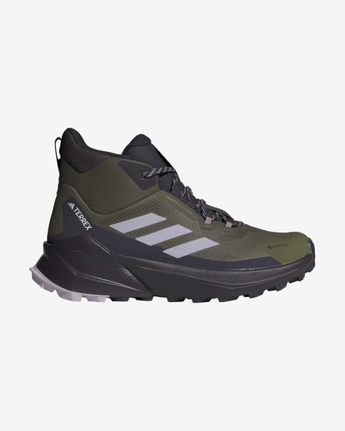 Botas adidas Terrex Trailmaker 2.0 Mid Gore-Tex Hiking verde caqui negro mujer
