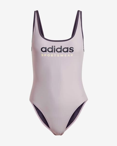 Bañador adidas Sportswear U-Back lila mujer