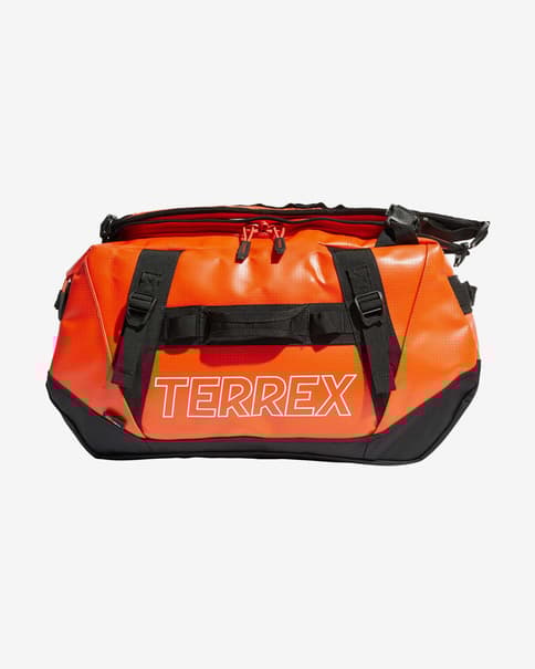 Bolsa adidas Terrex RAIN.RDY Expedition 50L naranja negro