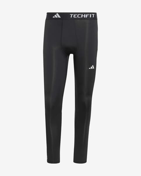 Malla larga adidas TECHFIT Compression 3 bandas negro puro