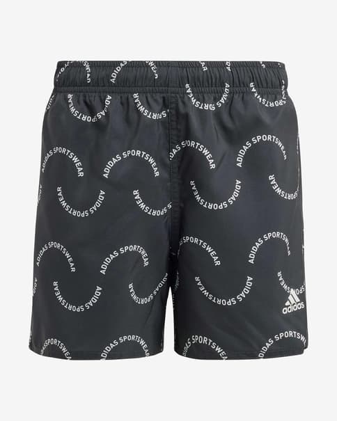 Bañador adidas Sportswear Wave Print CLX negro blanco infantil