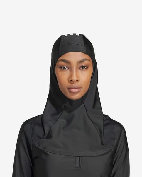 Hijab adidas Icons Swim 3S negro puro