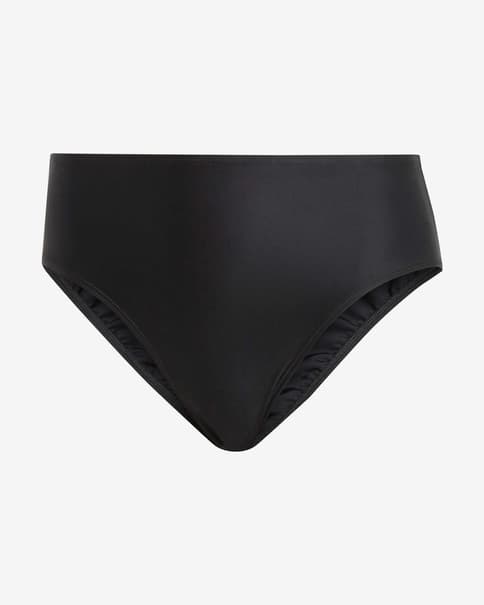 Braga bikini adidas Iconisea High-Waist negro puro
