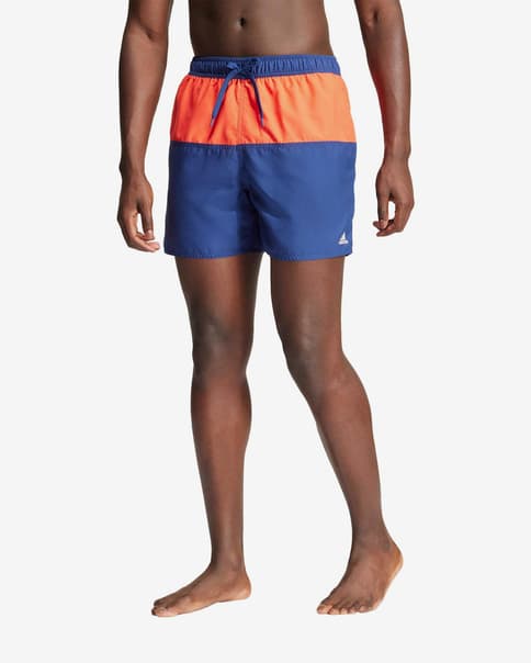 Calções de banho adidas Colorblock CLX azul laranja