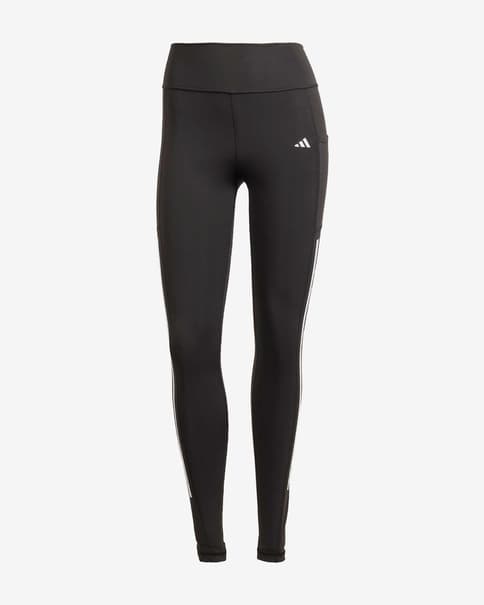 Malla larga adidas Optime 3 bandas negro puro mujer