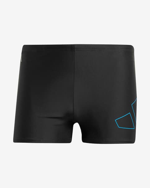 Fato de banho adidas Big Bars preto puro azul