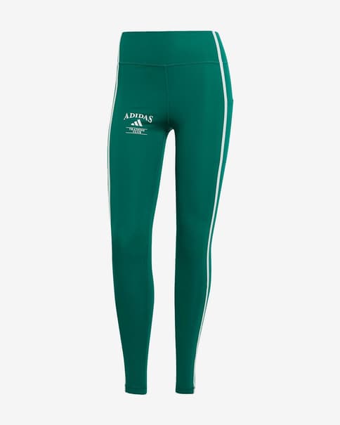 Malla larga adidas Optime Heritage verde oscuro mujer
