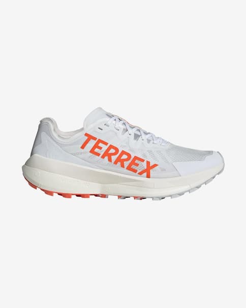 Ténis adidas Terrex Agravic Speed branco laranja