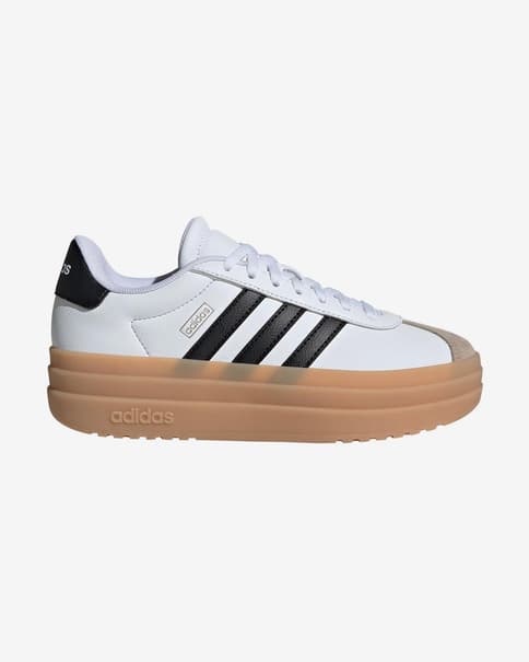 Zapatillas adidas VL Court Bold blanco marrón negro junior