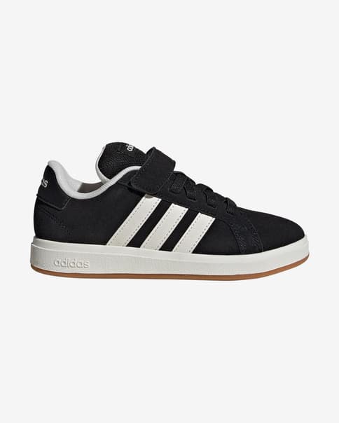 Chaussures adidas Grand Court 00s noir pur blanc enfant
