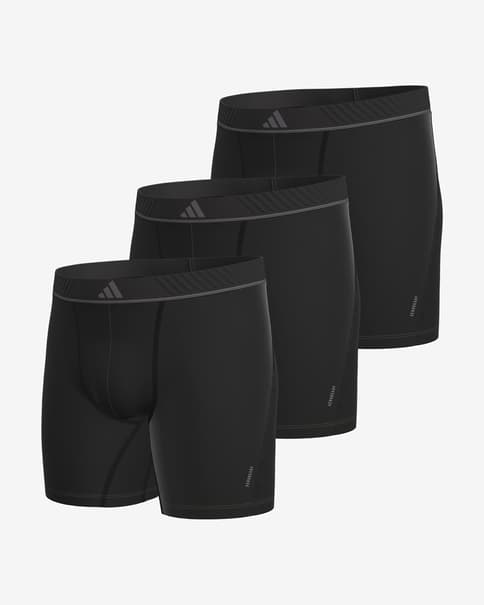 Bóxer adidas Active Micro Flex negro intenso (3 unidades)