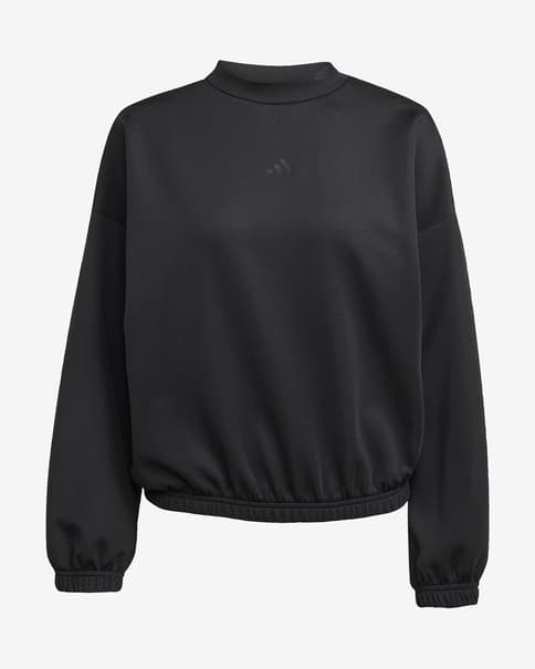Sudadera adidas Essentials Yoga negro puro mujer