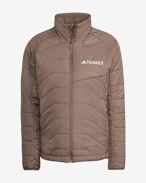 Chaqueta adidas Terrex Multi Synthetic Insulated marrón mujer