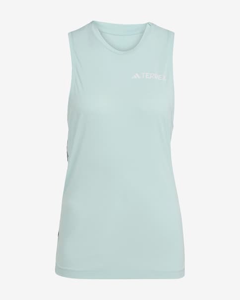 Camiseta adidas Terrex Xperior Climacool+ sin mangas azul claro mujer