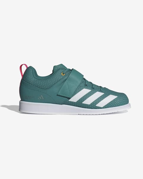 Zapatillas adidas Powerlift 5 Weightlifting verde blanco