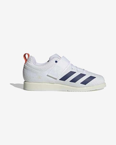 Zapatillas adidas Powerlift 5 Weightlifting blanco puro azul rojo