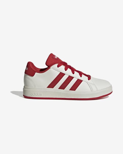 Zapatillas adidas Grand Court 2.0 rojo blanco infantil