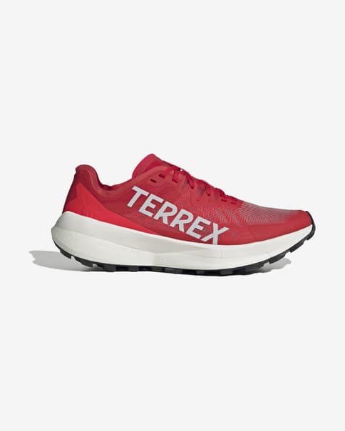 Zapatillas adidas Terrex Agravic Speed rojo gris