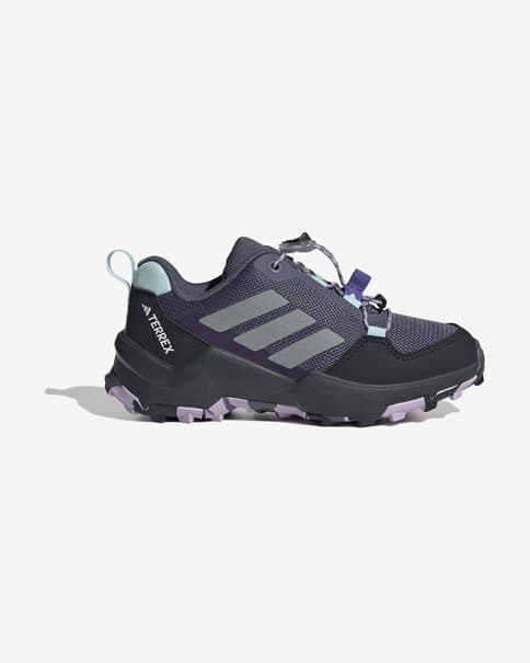Zapatillas adidas Terrex Ax4s Speed Lacing lila gris infantil