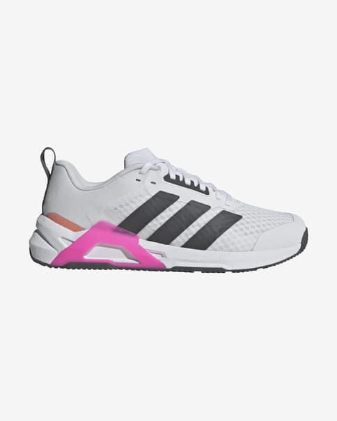 Scarpe adidas Dropset Control bianco nero rosa donna