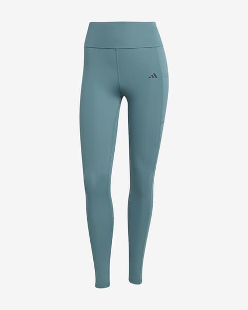 Malla larga adidas 7/8 Optime Stash azul negro mujer