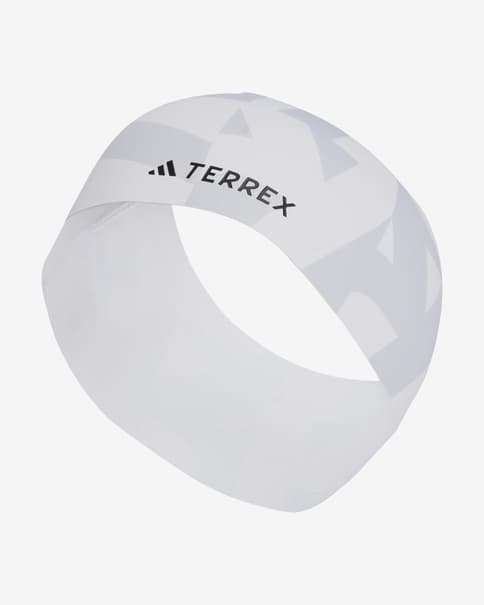 Cinta para la cabeza adidas Terrex Climacool blanco puro