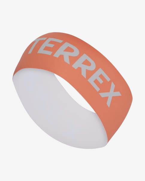 Cinta para la cabeza adidas Terrex Climacool naranja gris