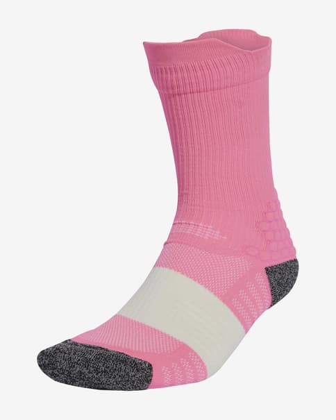 Calcetines adidas Run x boost rosa negro