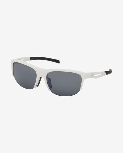 Gafas adidas Sport SP0113 blanco con lentes polarizadas negro