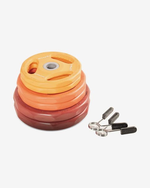 O'LIVE Power Disk and Clamp Set 17.5 kg
