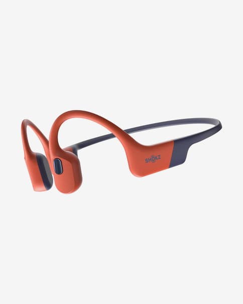 Headphones Shokz OpenSwim Pro red