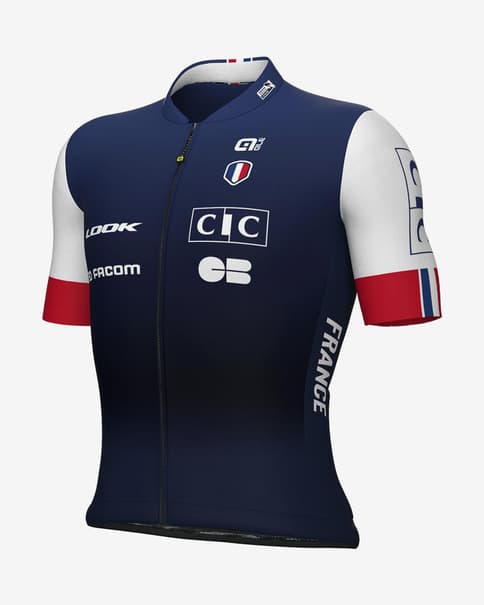 Maillot Fédération Française de Cyclisme 2025 Prime manga corta azul