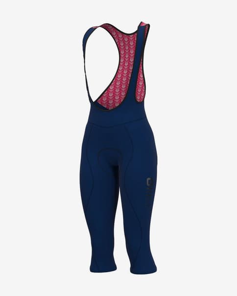 Culote pirata Alé Solid Essential azul marino rosa mujer