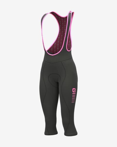 Culote pirata Alé Solid Essential Limited Edition negro rosa mujer