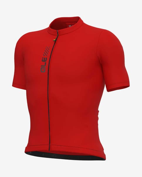 Maillot Alé PRAGMA Color Block manga corta rojo