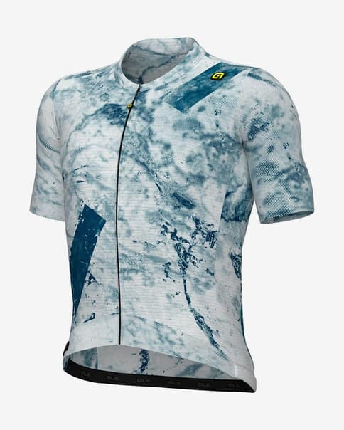 Maillot Alé PR-E Marble manga corta gris azulado