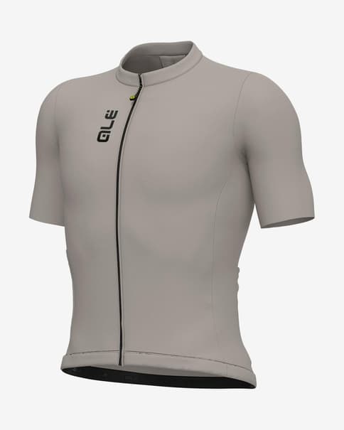 Maillot Alé PRAGMA Block Off-Road manga corta grisáceo blanco