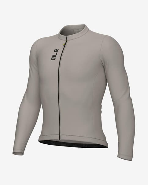 Maillot Alé PRAGMA Color Block manga larga gris