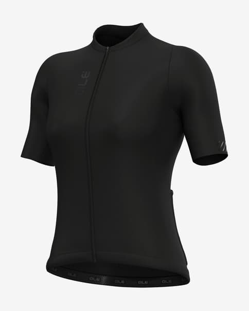 Maillot Alé PRAGMA Color Block manga corta negro oscuro mujer