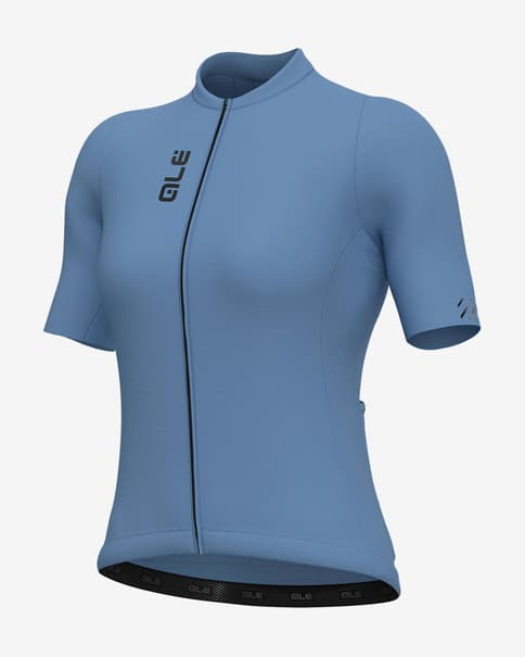 Maillot Alé PRAGMA Color Block manga corta azul mujer