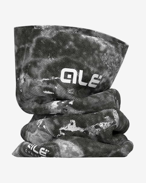 Tubular Alé Marble negro blanco