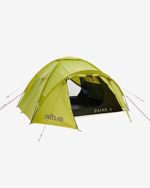 Tienda de campaña Altus Paine 5 I30 verde lima