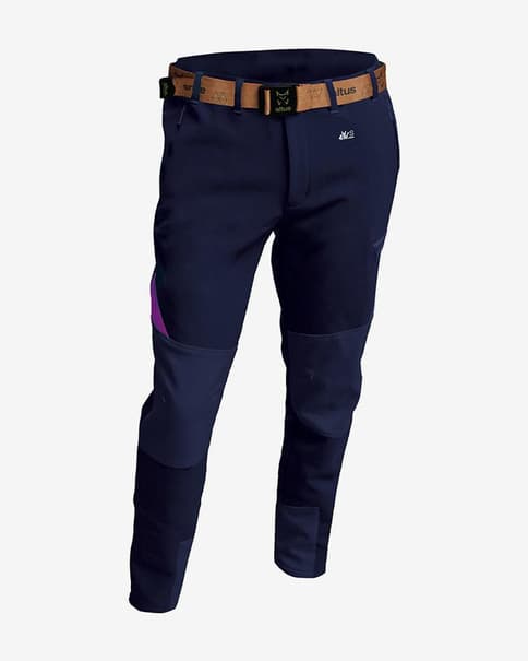 Pantalón largo Altus Krypton azul lila mujer