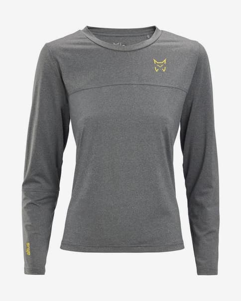 Camiseta Altus Isella H30 manga larga gris mujer